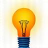 Icono de bombilla de luz